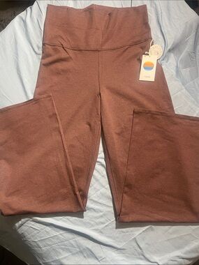 Vuori Straight Leg Jumpsuit Pants in Sable Heather